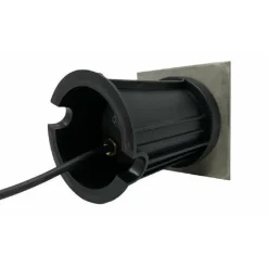 FARETTO INCASSO SEGNAPASSO QUADRATO LUCE GU10 CALPESTABILE ESTERNO GIARDINO ES13