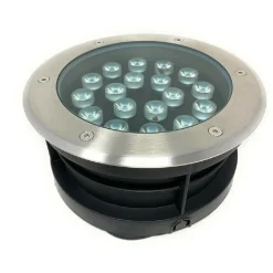 FARETTO INCASSO 18W CALPESTABILE SEGNAPASSO IP67 LUCE 6500K 4000K 3000K ES08-18