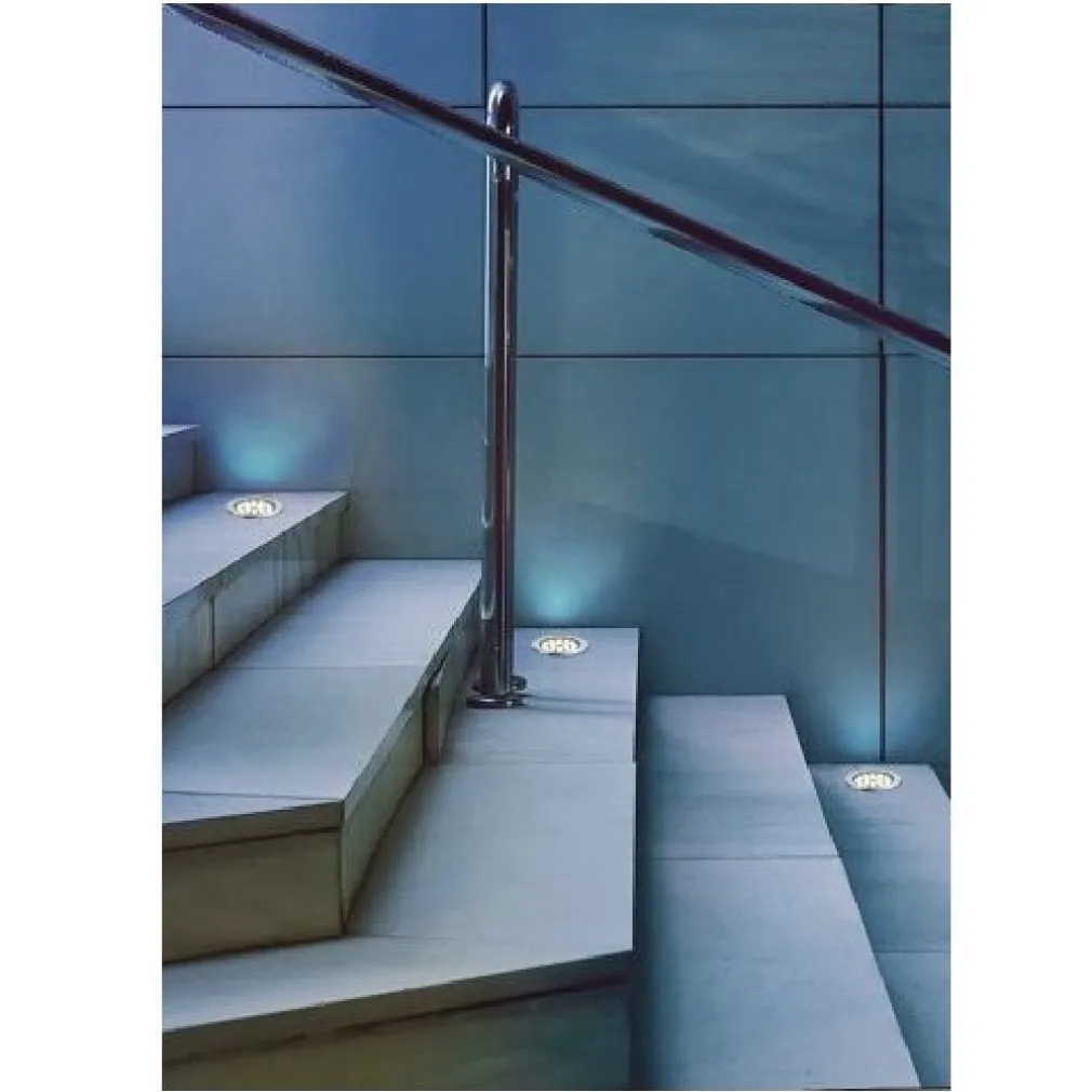 FARETTO INCASSO 18W CALPESTABILE SEGNAPASSO IP67 LUCE 6500K 4000K 3000K ES08-18