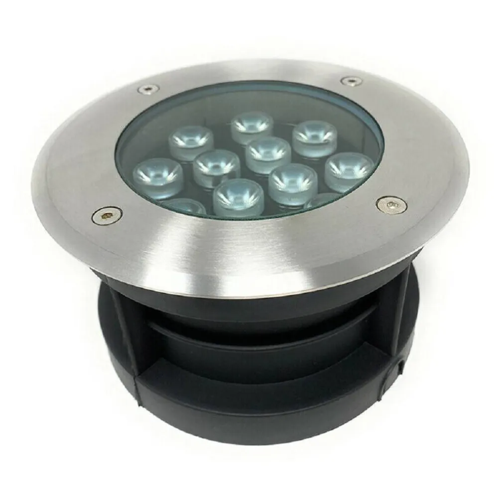 FARETTO INCASSO 12W CALPESTABILE SEGNAPASSO IP67 LUCE 6500K 3000K 4000K ES08-12