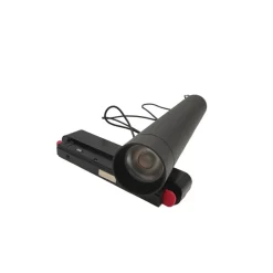 FARETTO LED A CILINDRO 8W NERO PER BINARIO MAGNETICO 48V LUCE 3000K 4000K COB-40