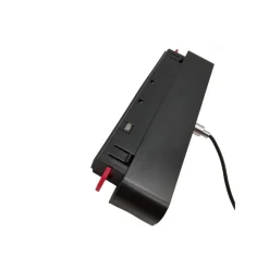 FARETTO LED A CILINDRO 8W NERO PER BINARIO MAGNETICO 48V LUCE 3000K 4000K COB-40