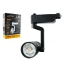 FARETTO LED BINARIO NERO LAMPADA PISTA 30WATT LUCE NATURALE CALDA FREDDA F-30W8H