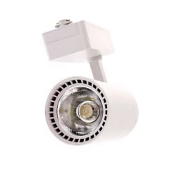 FARETTO LED COB CON BINARIO 30W LAMPADA PISTA LUCE NATURALE FREDDA CALDA F30W-9A