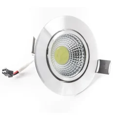 FARETTO LED COB INCASSO da 3W 5W 7W 12W 20W 30W CON MOLLE ALETTE ALTA POTENZA