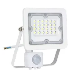 FARETTO LED CON SENSORE MOVIMENTO CREPUSCOLARE ESTERNO IP65 REGOLABILE FS-SEN30F