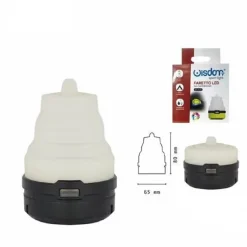 FARETTO LED DA CAMPEGGIO RGB 7 COLORI LUCE APPENDIBILE RICHIUDIBILE IP20 DT-2175