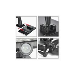 FARETTO LED DA ESTERNO CON PANNELLO SOLARE CON SENSORE DI MOVIMENTO TELECOMANDO