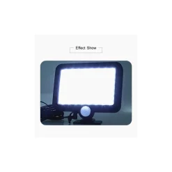 FARETTO LED DA ESTERNO CON PANNELLO SOLARE CON SENSORE DI MOVIMENTO TELECOMANDO