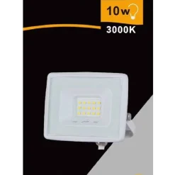FARETTO LED FARO 10 WATT 900LM IP65 BIANCO LUCE CALDA FREDDA NATURALE EK02-10W-B