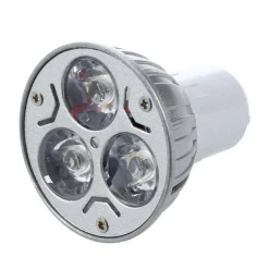FARETTO 3LED HIGH POWER LUCE SPOT 3 W GU10 LAMPADA COLORATA ROSSA VERDE BLU 230V