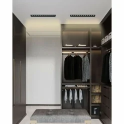 FARETTO LED INCASSO 24W SOFFITTO MODERNO NERO LUCE 6500K 4000K 3000K SPOT