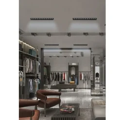 FARETTO LED INCASSO 24W SOFFITTO MODERNO NERO LUCE 6500K 4000K 3000K SPOT