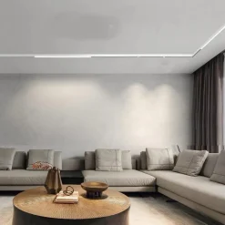 FARETTO LED LINEARE PER BINARIO TRACK MONOFASE 20 WATT ORIENTABILE CCT PST-57-3C