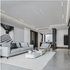 FARETTO LED LINEARE PER BINARIO TRACK MONOFASE 20 WATT ORIENTABILE CCT PST-57-3C