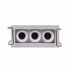 FARETTO LED RETTANGOLARE DA INCASSO 6WATT LUCE 3000K 6000K 4000K MODERNO XTD-3-B