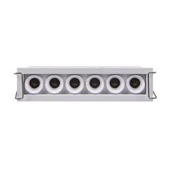 FARETTO LED RETTANGOLARE DA INCASSO BIANCO 11W LUCE CALDA NATURALE FREDDA XTD-6-B