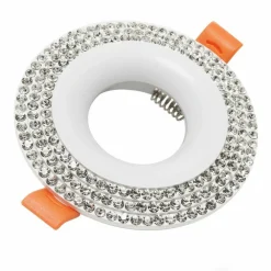 FARETTO LED SMART INCASSO TONDO BRILLANTINI GU10 WIFI RGB CCT ALEXA GOOGLE 65MM