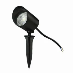 FARETTO LED 7W CON SNODO PICCHETTO STAFFA LAMPADA PER ESTERNO SEGNAPASSI IP65 110