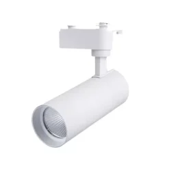 FARETTO LED 15W ORIENTABILE PER BINARIO MONOFASE DIREZIONABILE CCT SWITCH IP20 FM-15W-3C