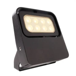 FARETTO LED 9W ORIENTABILE FARO IP65 ESTERNO PROIETTORE LUCE GIARDINO VETRINE 230V