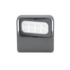 FARETTO LED 9W ORIENTABILE FARO IP65 ESTERNO PROIETTORE LUCE GIARDINO VETRINE 230V