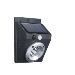 FARETTO LUCE LED COB PANNELLO SOLARE RICARICABILE SENSORE DI MOVIMENTO PIR