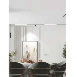 FARETTO ORIENTABILE BINARIO 26 W 12LED BIANCO NERO LUCE 3000K 6500K 4000K PST-47