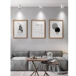 FARETTO PLAFONIERA SOFFITTO 20W APPLIQUE CILINDRO LED COB VARI TONI LUCE F20W-5B