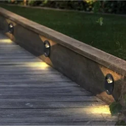 FARETTO SEGNAPASSI LED CALPESTABILE RADENTE LUCE NATURALE IP65 3W DOPPIO FASCIO