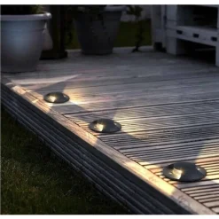 FARETTO SEGNAPASSI LED CALPESTABILE RADENTE LUCE NATURALE IP65 3W DOPPIO FASCIO