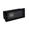 FARETTO SEGNAPASSO DA INCASSO PER ESTERNO IP65 CON ATTACCO E27 LED RETTANGOLARE