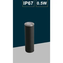 FARETTO SEGNAPASSO LED 0,5 W PUNTO LUCE DA INCASSO PER ESTERNO GIARDINO IP67 210