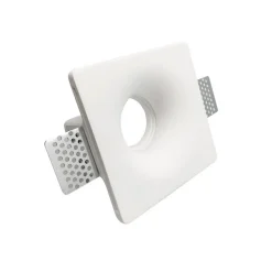 FARETTO SMART GESSO LED GU10 WIFI INCASSO QUADRATO SCOMPARSA RGB CCT ALEXA GOOGLE