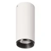 FARETTO SPOT SOFFITTO PLAFONIERA CILINDRO LED CCT 10W 2 IN 1 3000K 4000K MODERNA