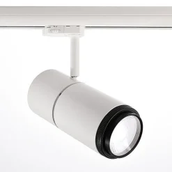 FARETTO TRACK LED COB 34 W BINARIO TRIFASE VETRINE NEGOZIO 230V LUCE 3000K 4000K