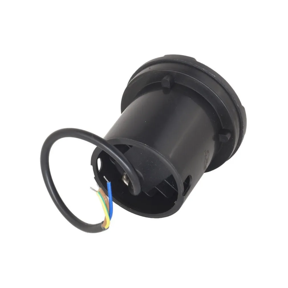 FARETTO 3W WATT 3 LED SEGNAPASSO TERRA TONDO INCASSO 9901 LUCE VERDE IP65