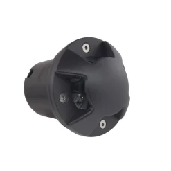 FARETTO 3W WATT LED SEGNAPASSO TERRA TONDO INCASSO 9901 LUCE BIANCA FREDDA 6000K