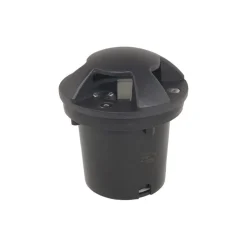 FARETTO 5W WATT LED SEGNAPASSO TERRA TONDO INCASSO IP65 LUCE BIANCA CALDA 3000K