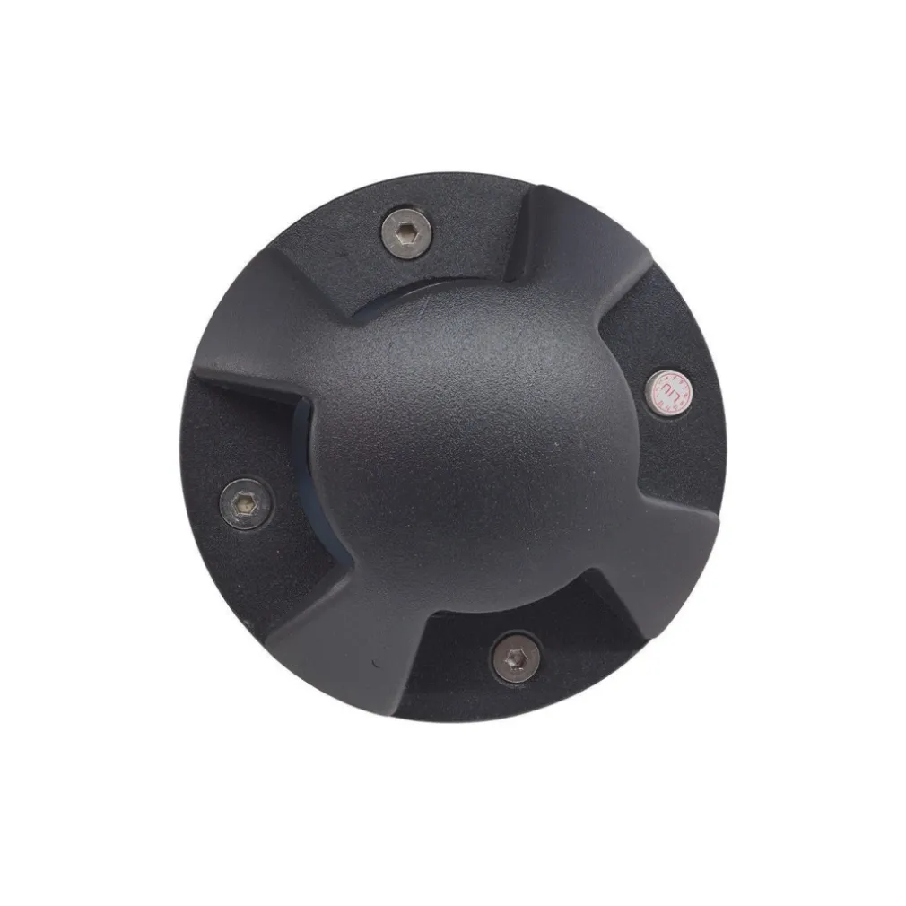 FARETTO 5W WATT LED SEGNAPASSO TERRA TONDO INCASSO GIARDINO IP65 LUCE VERDE