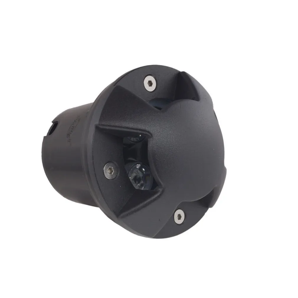 FARETTO 5W WATT LED SEGNAPASSO TERRA TONDO INCASSO GIARDINO IP65 LUCE VERDE