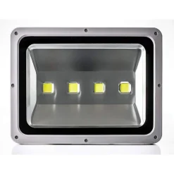 FARO 4 LED DA 200W PER INTERNO ED ESTERNO ILLUMINAZIONE INDUSTRIALE LUCE FREDDA