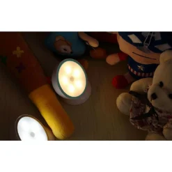 FARO A LED CON SENSORE DI MOVIMENTO SENZA FILI ILLUMINAZIONE 360° A LED