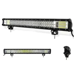 FARO BARRA SUPPLEMENTARE PROFONDITA' AUTO FUORISTRADA 12V 24V 120LED 432 W 6500K