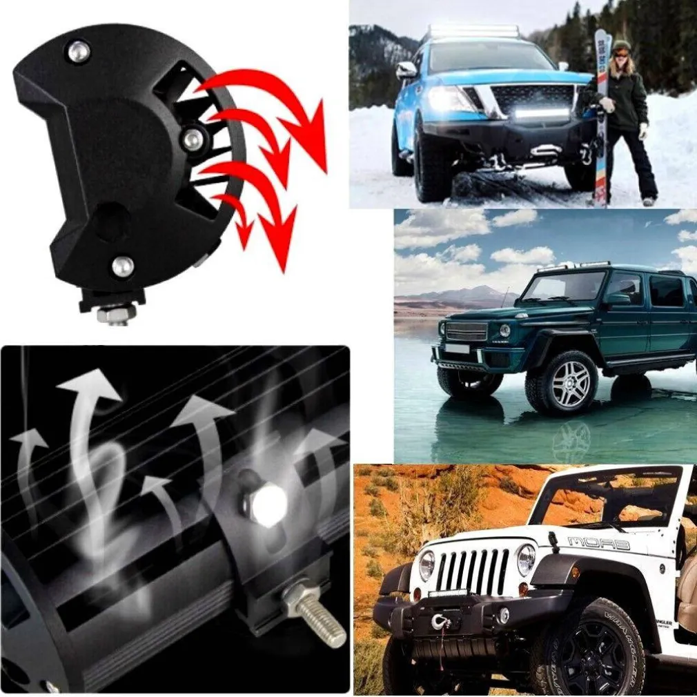 FARO BARRA SUPPLEMENTARE PROFONDITA' AUTO FUORISTRADA 12V 24V 156 LED 540W 6500K