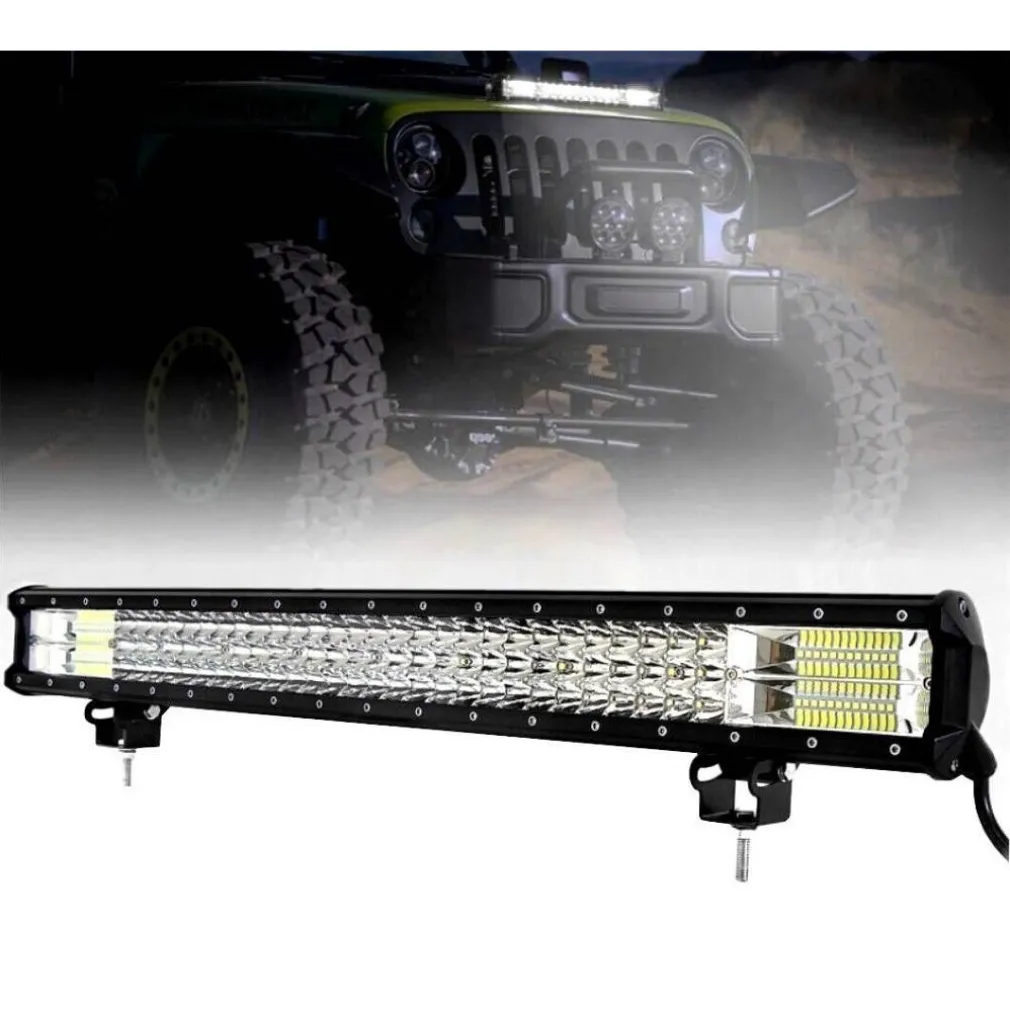 FARO BARRA SUPPLEMENTARE PROFONDITA' AUTO FUORISTRADA 12V 24V 156 LED 540W 6500K