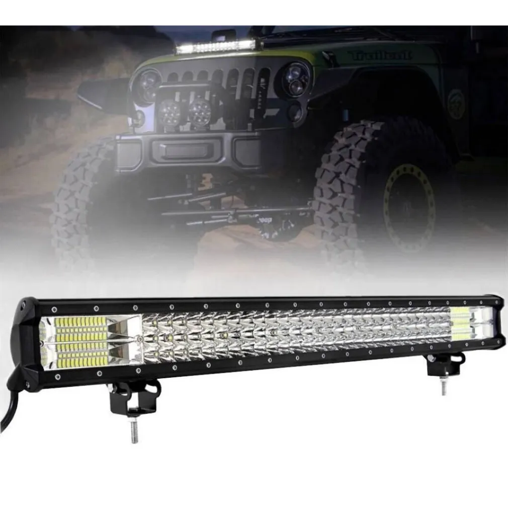 FARO BARRA SUPPLEMENTARE PROFONDITA' AUTO FUORISTRADA 12V 24V 156 LED 540W 6500K