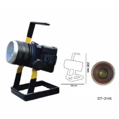 FARO DA LAVORO LED RICARICABILE FARETTO LAMPADA PORTATILE 102W CAMPEGGIO DT-2416