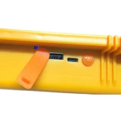 FARO DI EMERGENZA LAVORO A LED 100 W RICARICABILE PANNELLO SOLARE STAFFA AB-T27