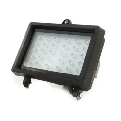 FARO FARETTO 30 LED ENERGIA SOLARE PANNELLO BATTERIA RICARICABILE IP65 3W 5V